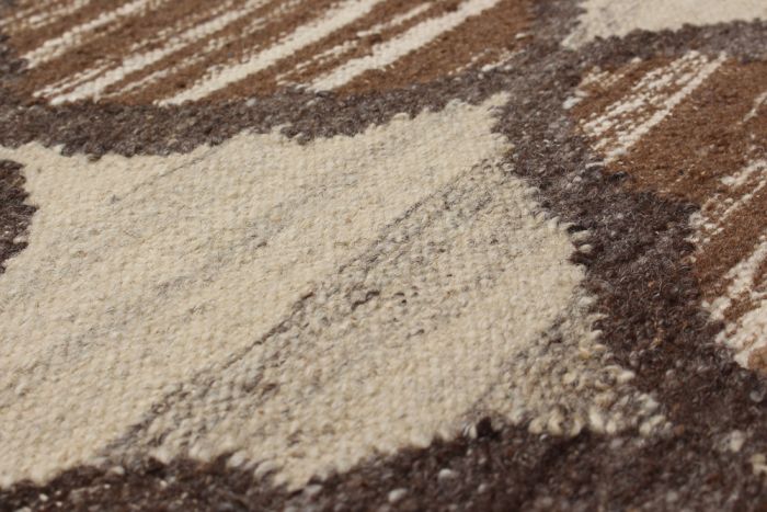 Turkish Izmir FW 5'7" x 7'9" Flat-Weave Wool Kilim 