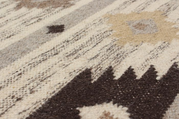 Turkish Izmir FW 5'8" x 7'8" Flat-Weave Wool Kilim 