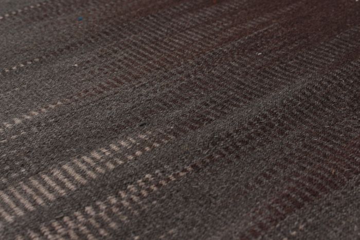 Turkish Izmir FW 4'11" x 8'0" Flat-Weave Wool Kilim 