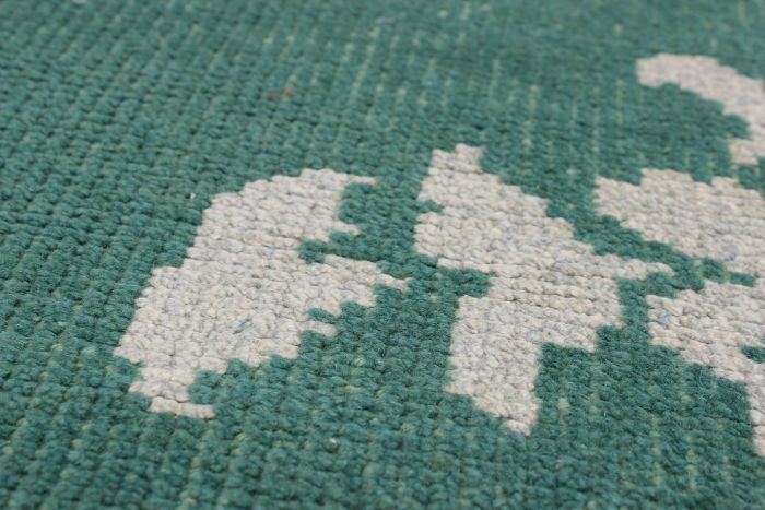 Indian La Seda 5'0" x 8'1" Hand-knotted Silk, Wool Rug 