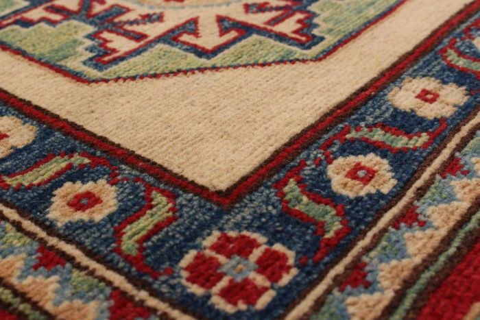 Afghan Finest Ghazni 6'2" x 9'1" Hand-knotted Wool Rug 