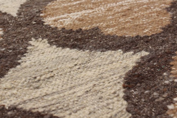 Turkish Izmir FW 5'4" x 7'8" Flat-Weave Wool Kilim 