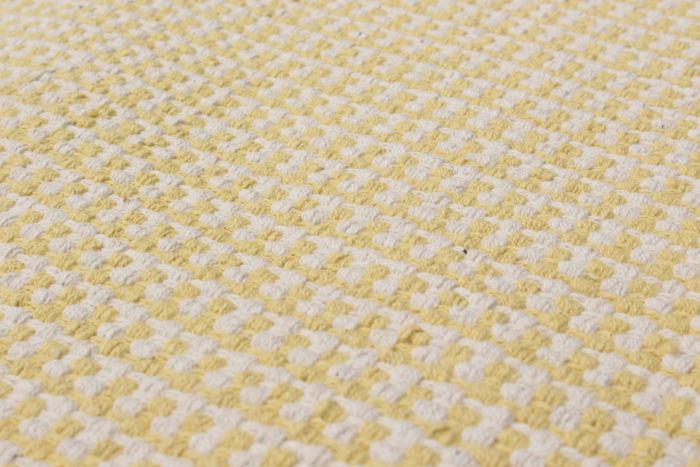 Indian Sedona 6'1" x 9'0" Flat-Weave Cotton Kilim 