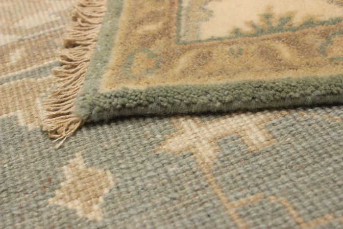 Indian Royal Oushak 6'0" x 9'4" Hand-knotted Wool Rug 