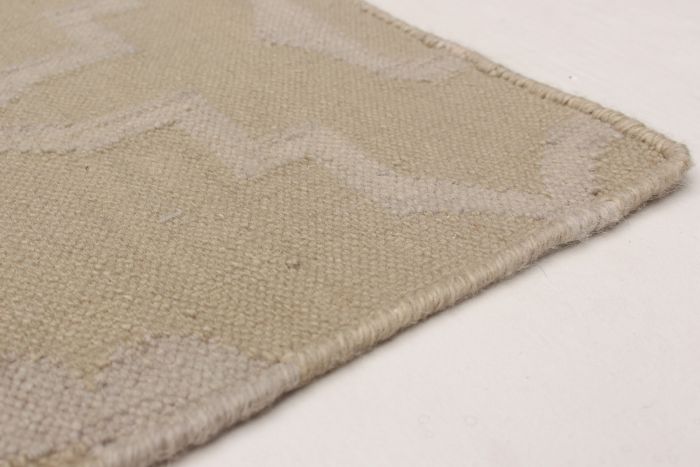 Turkish Ankara FW 5'1" x 7'11" Flat-Weave Wool Kilim 