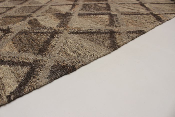 Turkish Izmir FW 5'3" x 7'11" Flat-Weave Wool Kilim 