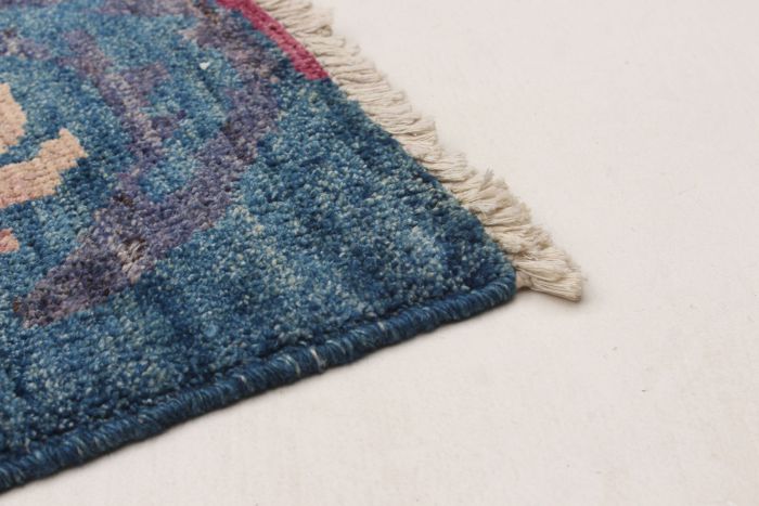 Indian Shalimar 9'3" x 11'9" Hand-knotted Wool Rug 