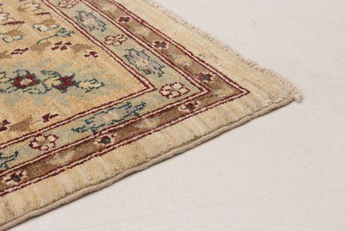 Indian Chobi Twisted 8'1" x 10'0" Hand-knotted Wool Rug 