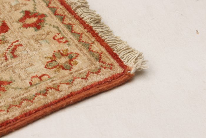 Afghan Chobi Finest 2'6" x 9'10" Hand-knotted Wool Rug 