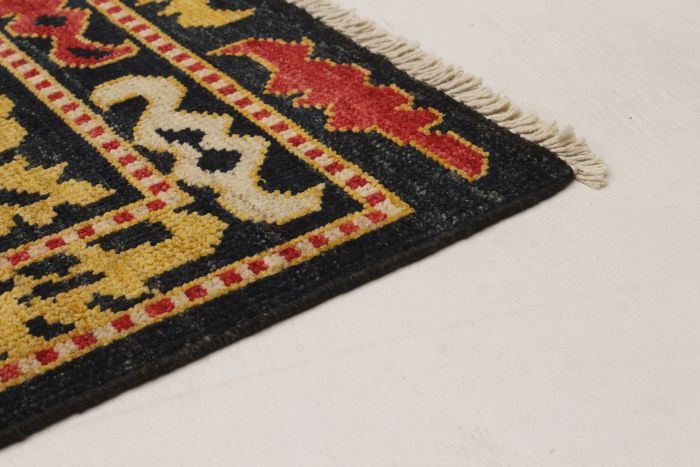 Indian Shalimar 8'3" x 10'1" Hand-knotted Wool Rug 