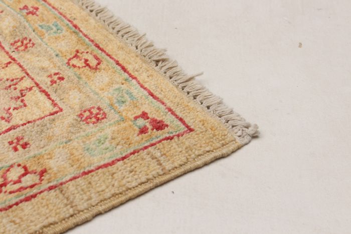 Afghan Chobi Finest 6'9" x 8'5" Hand-knotted Wool Rug 