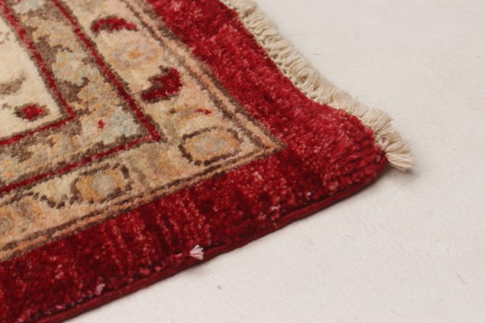 Indian Chobi Twisted 8'0" x 10'0" Hand-knotted Wool Rug 