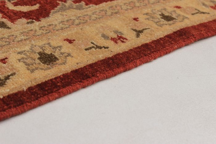 Afghan Chobi Finest 2'8" x 9'9" Hand-knotted Wool Rug 