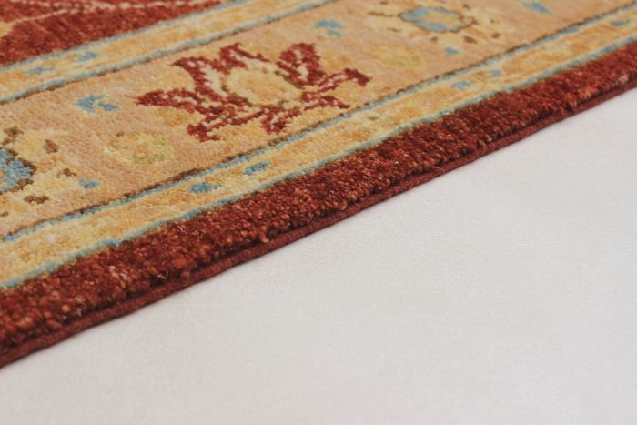 Afghan Chobi Finest 4'0" x 6'0" Hand-knotted Wool Rug 