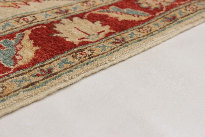 Afghan Chobi Finest 2'8" x 9'7" Hand-knotted Wool Rug 
