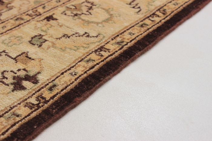 Afghan Chobi Finest 4'10" x 6'7" Hand-knotted Wool Rug 