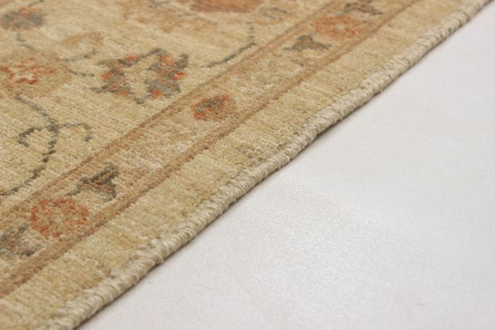 Indian Chobi Twisted 6'1" x 8'6" Hand-knotted Wool Rug 