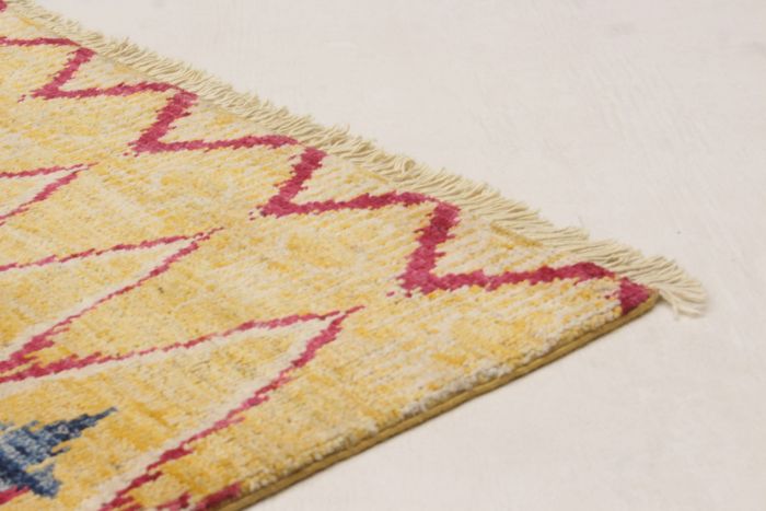 Indian Shalimar 8'10" x 12'2" Hand-knotted Wool Rug 