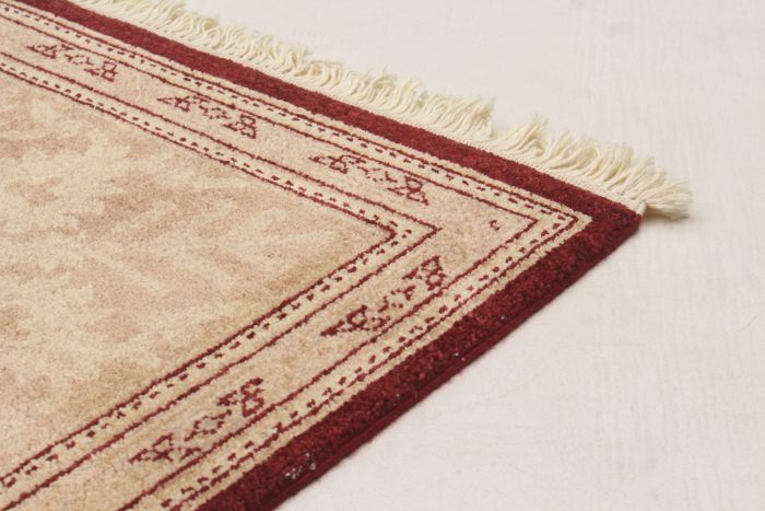 Indian Chobi Twisted 5'2" x 7'7" Hand-knotted Wool Rug 