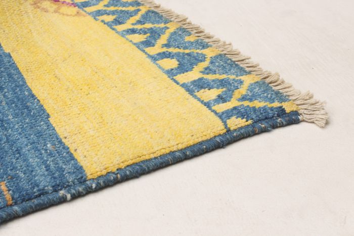 Indian Shalimar 10'3" x 13'10" Hand-knotted Wool Rug 