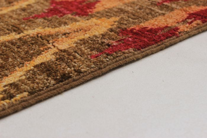 Indian Shalimar 4'1" x 6'1" Hand-knotted Wool Rug 