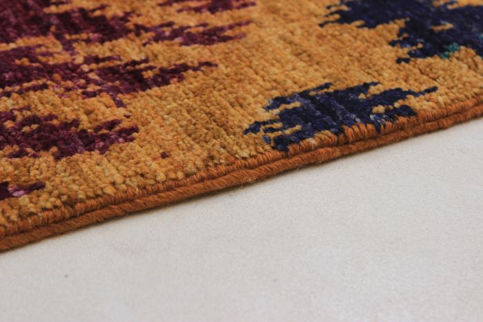 Indian Shalimar 3'10" x 6'0" Hand-knotted Wool Rug 