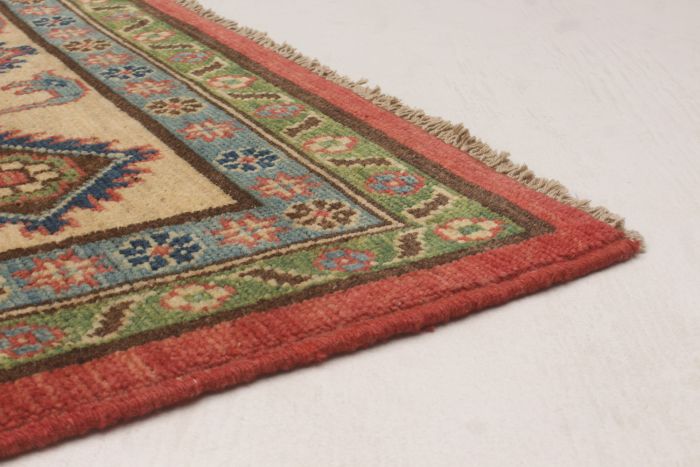 Afghan Finest Ghazni 6'8" x 9'10" Hand-knotted Wool Rug 