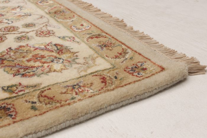 Indian Harrir Select 5'8" x 7'11" Hand-knotted Silk, Wool Rug 