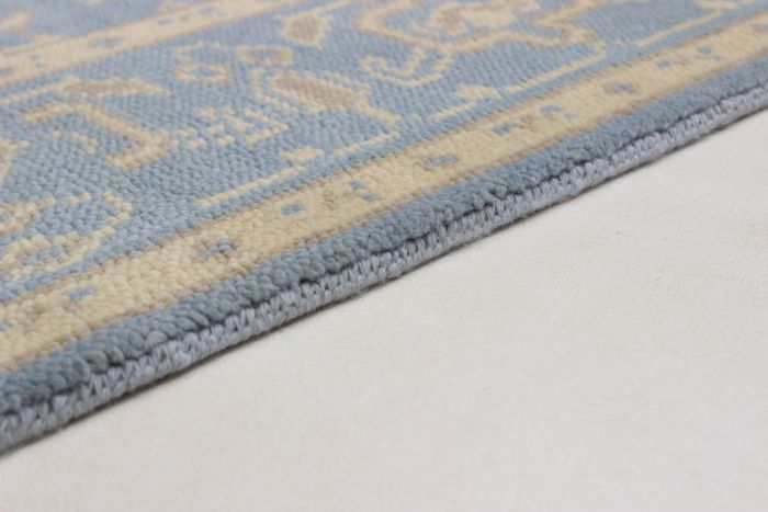 Indian Eternity 5'0" x 8'0" Hand-knotted Bamboo Silk Rug 