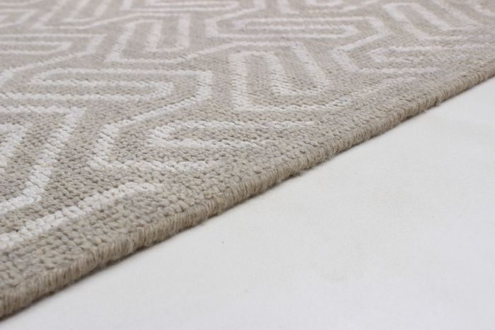 Indian La Seda 5'3" x 7'7" Hand-knotted Silk Rug 