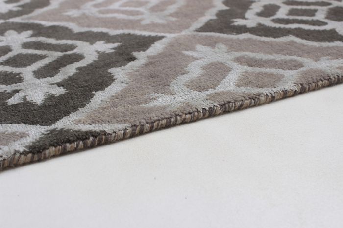 Indian Kashkuli Gabbeh 5'7" x 7'11" Hand-knotted Viscose, Wool Rug 
