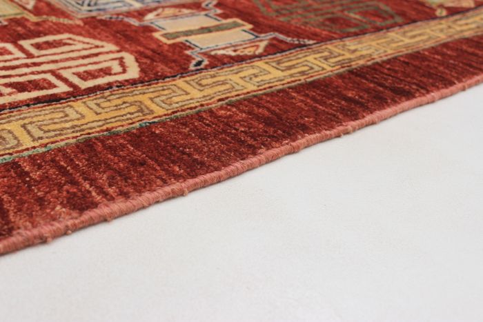 Afghan Finest Ziegler Chobi 4'8" x 6'8" Hand-knotted Wool Rug 
