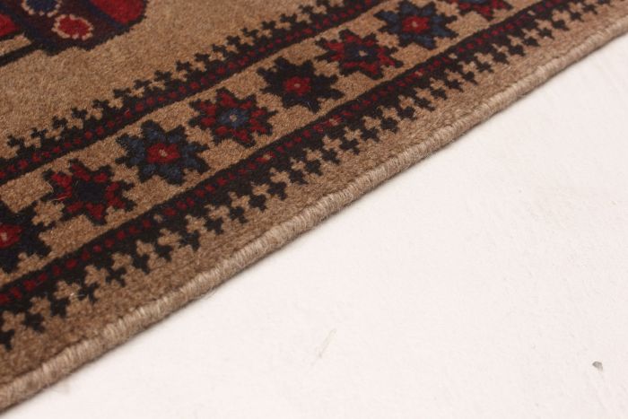 Afghan Rare War 2'11" x 4'6" Hand-knotted Wool Rug 
