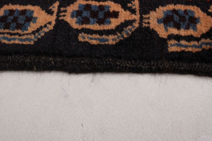 Afghan Rare War 3'10" x 6'3" Hand-knotted Wool Rug 