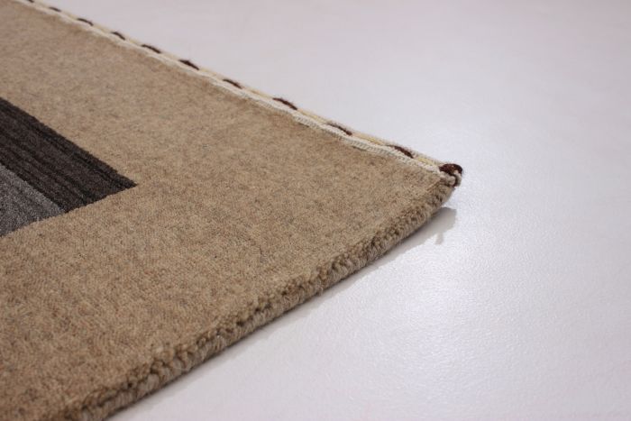 Indian Kashkuli Gabbeh 4'11" x 6'9" Hand-knotted Wool Rug 
