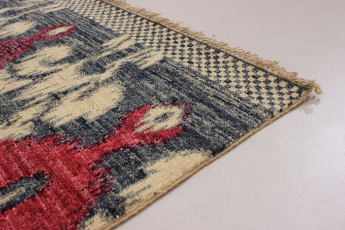 Indian Shalimar 3'11" x 6'2" Hand-knotted Wool Rug 