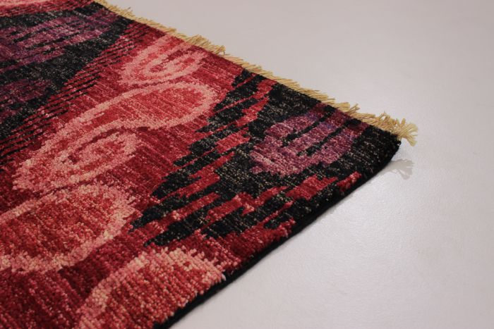 Indian Shalimar 4'0" x 6'2" Hand-knotted Wool Rug 
