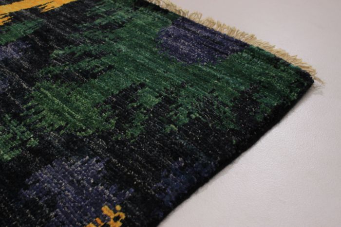 Indian Shalimar 4'0" x 6'0" Hand-knotted Wool Rug 