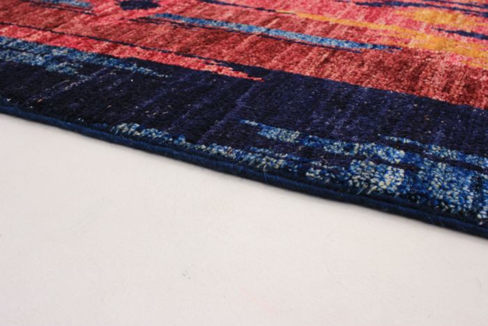 Indian Shalimar 6'0" x 14'3" Hand-knotted Wool Rug 