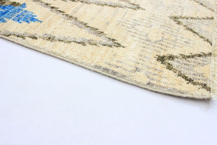 Indian Shalimar 6'0" x 9'5" Hand-knotted Wool Rug 