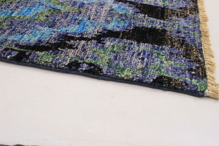 Indian Shalimar 6'0" x 9'0" Hand-knotted Wool Rug 