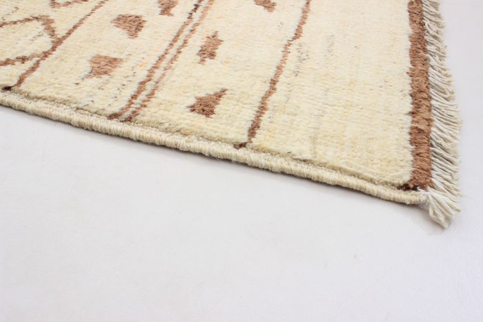 Indian Shalimar 6'0" x 8'10" Hand-knotted Wool Rug 