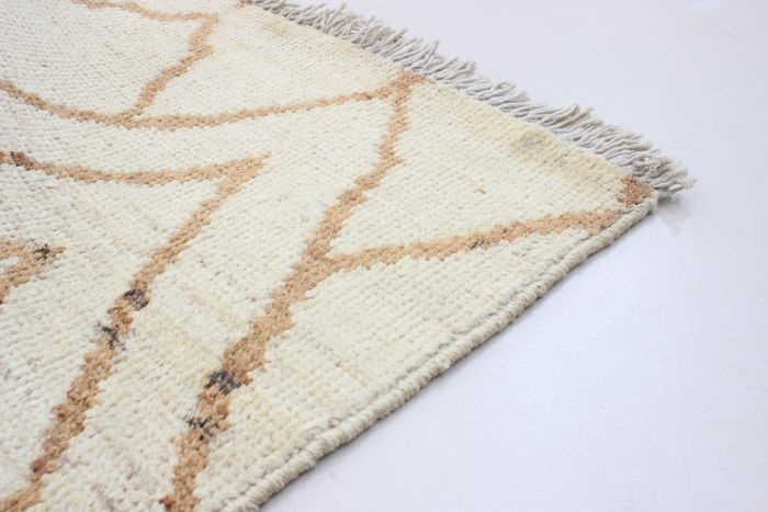 Indian Shalimar 6'0" x 8'9" Hand-knotted Wool Rug 