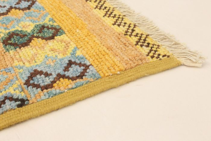 Indian Shalimar 5'2" x 8'0" Hand-knotted Wool Rug 