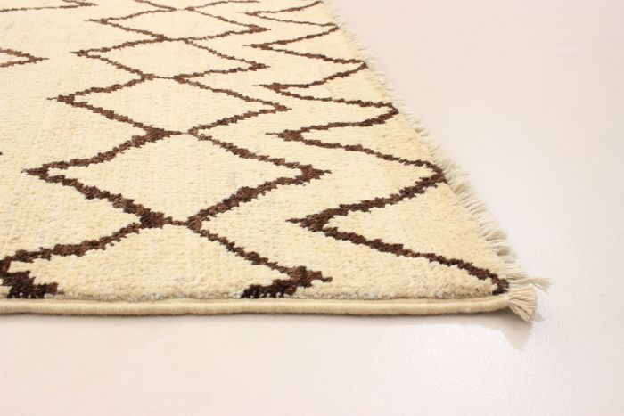 Indian Shalimar 6'0" x 8'10" Hand-knotted Wool Rug 