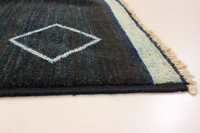 Indian Shalimar 6'5" x 8'8" Hand-knotted Wool Rug 