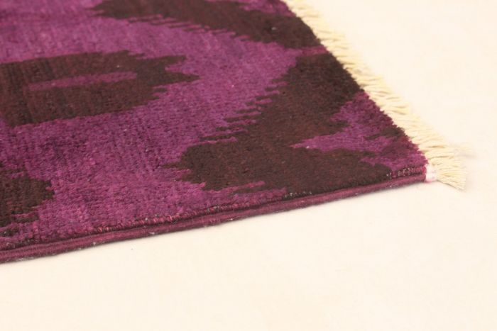Indian Vibrance 6'0" x 8'5" Hand-knotted Wool Rug 