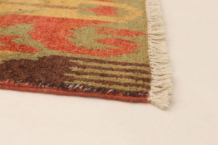 Indian Shalimar 4'0" x 6'0" Hand-knotted Wool Rug 