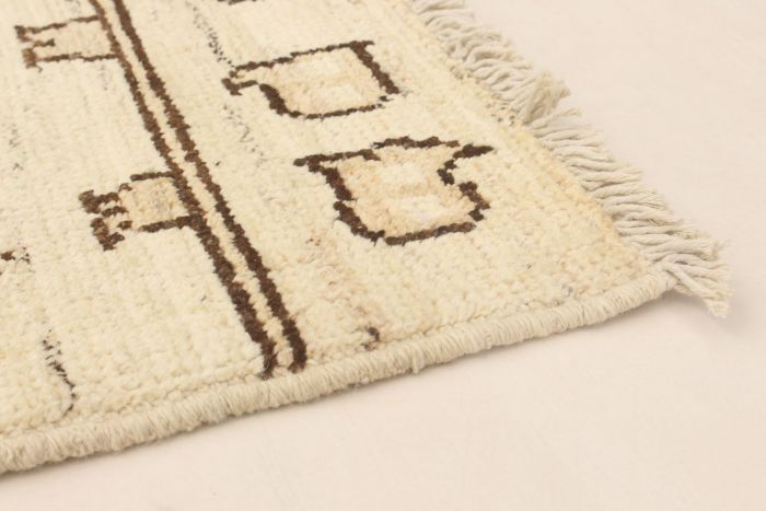 Indian Shalimar 6'6" x 8'8" Hand-knotted Wool Rug 