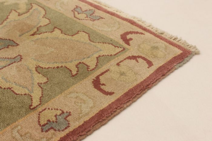 Turkish Authentic Ushak 9'0" x 12'0" Hand-knotted Wool Rug 